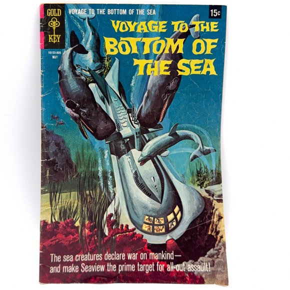 Gold Key Other - Gold Key Voyage to the Bottom of the Sea #16 May 1968 Comic Seaview TV Tie-In VG
